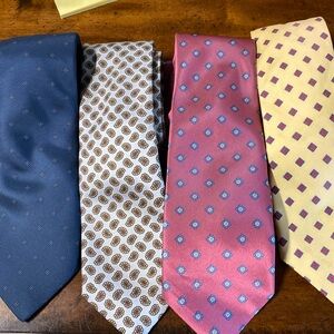 Four Designer ties